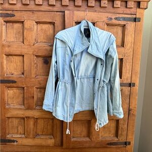 Light Blue Women's light denim  Jacket